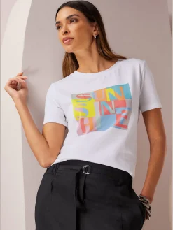 Rick Cardona T-Shirts<T-shirt imprimé joli imprimé devant