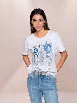 Rick Cardona T-Shirts<T-shirt imprimé joli imprimé devant