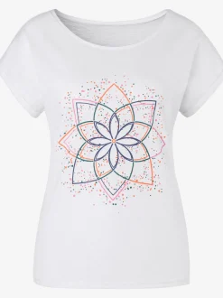Buffalo T-Shirts<T-shirt imprimé mandala floral