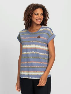 Collection L T-Shirts<T-shirt imprimé pur coton