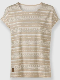 Collection L T-Shirts<T-shirt imprimé pur coton