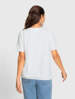 T-Shirts<T-shirt imprimé qualité coton doux sur la peau