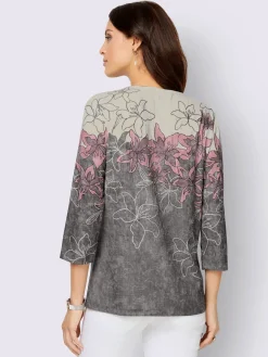 Fair Lady T-Shirts<T-shirt imprimé qualité structurée facile d'entretien