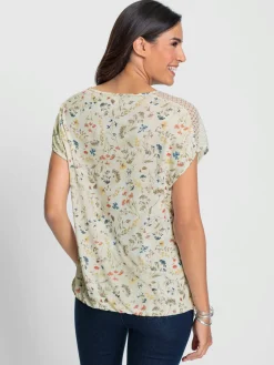 T-Shirts<T-shirt imprimé qualité viscose douce