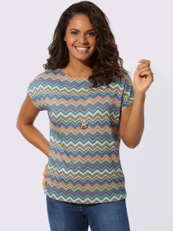 Collection L T-Shirts<T-shirt imprimé qualité viscose douce