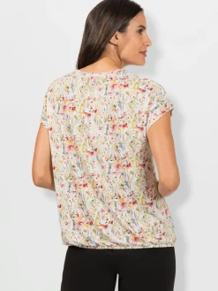 T-Shirts<T-shirt imprimé viscose