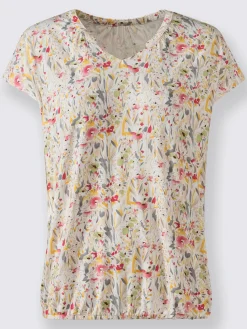 T-Shirts<T-shirt imprimé viscose