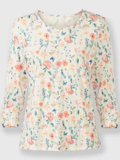 T-Shirts<T-shirt imprimé viscose