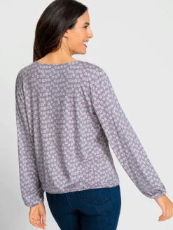 T-Shirts<T-shirt imprimé viscose