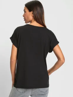 Rick Cardona T-Shirts<T-shirt imprimé viscose