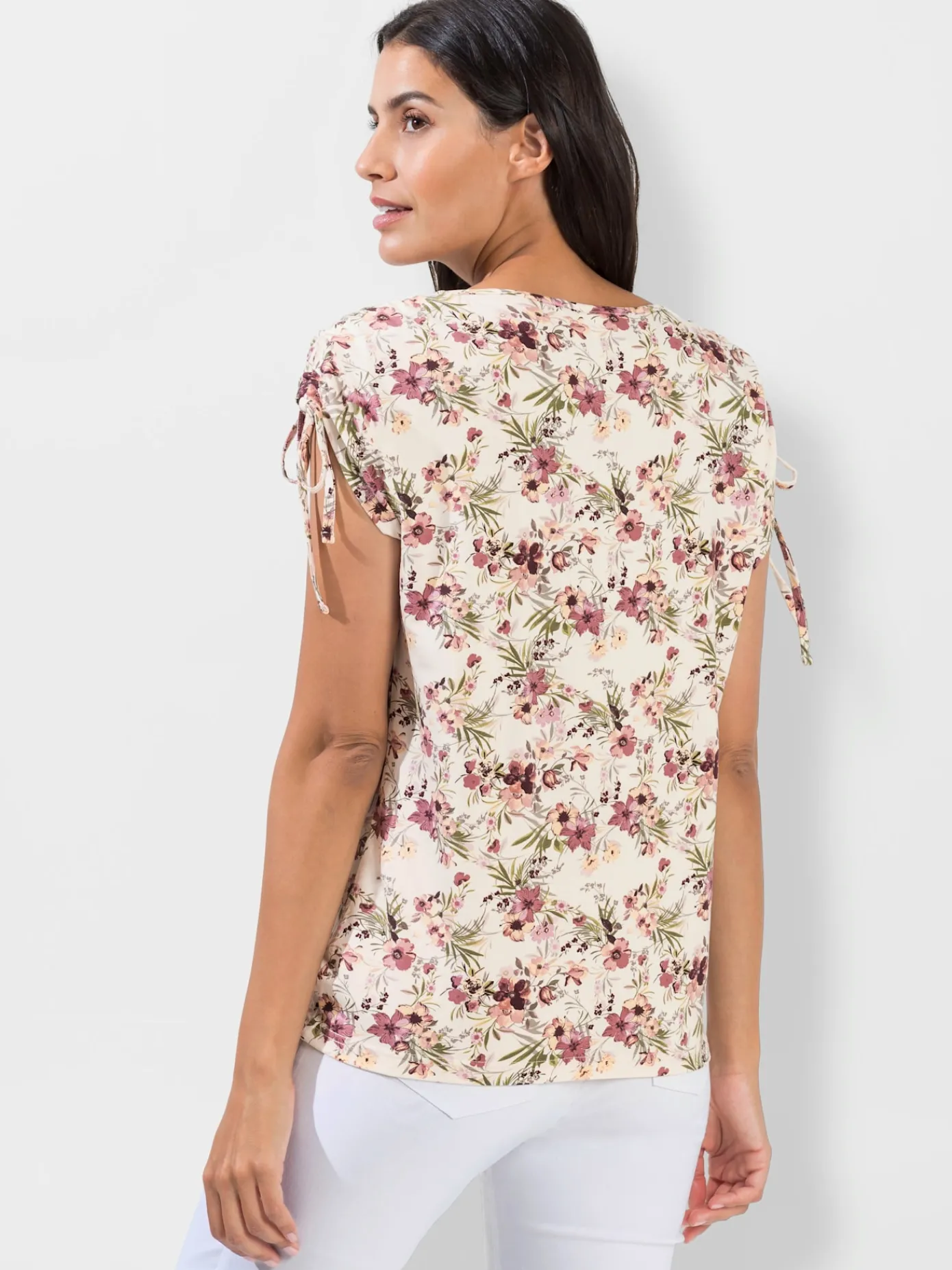 T-Shirts<T-shirt imprimé viscose