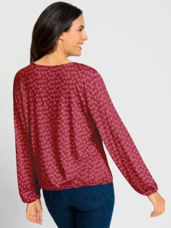 T-Shirts<T-shirt imprimé viscose