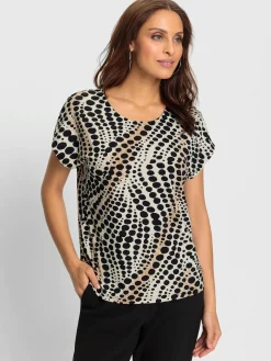 Fair Lady T-Shirts<T-shirt imprimé viscose