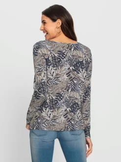 T-Shirts<T-shirt imprimé viscose douce et fluide