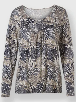 T-Shirts<T-shirt imprimé viscose douce et fluide