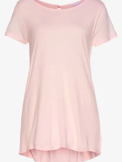 LASCANA T-Shirts<T-shirt large encolure ronde