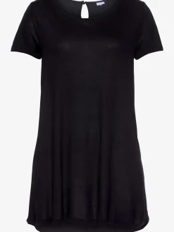 LASCANA T-Shirts<T-shirt large encolure ronde