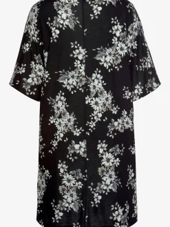 LASCANA T-Shirts<T-shirt long accessoire décoratif à l'encolure trou de serrure