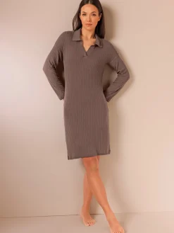 CREATION L PREMIUM Tenues De Détente<T-shirt long en modal qualité modal