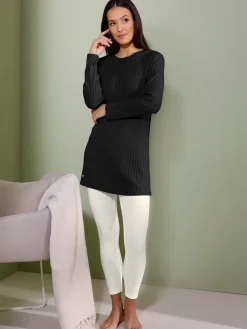 CREATION L PREMIUM Tenues De Détente<T-shirt long en modal ultra-doux