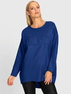 Rick Cardona T-Shirts<T-shirt long inscription tendance