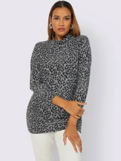 Comodo Tenues De Détente<T-shirt long jacquard