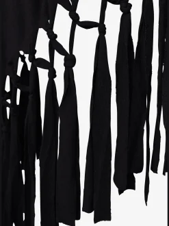 Beachtime T-Shirts<T-shirt long robe de plage décontractée avec franges nouées