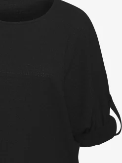 Vivance T-Shirts<T-shirt manches avec bride et bouton pour un port différent - longues ou courtes