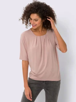 Linea Tesini Tenues De Cérémonie|T-Shirts<T-shirt manches chauve-souris viscose douce et fluide