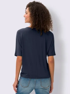 Linea Tesini Tenues De Cérémonie|T-Shirts<T-shirt manches chauve-souris viscose douce et fluide