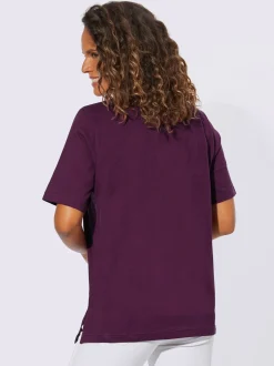 T-Shirts<T-shirt manches courtes col rond imprimé coquillages