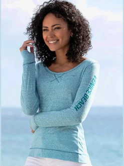 Venice Beach T-Shirts<T-shirt manches longues aspect chiné tendance