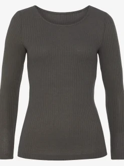 LASCANA T-Shirts<T-shirt manches longues basique de qualité