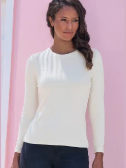 LASCANA T-Shirts<T-shirt manches longues basiques de qualité