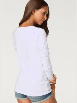 Vivance T-Shirts<T-shirt manches longues basique bien-être