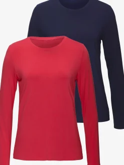 LASCANA T-Shirts<T-shirt manches longues basiques de qualité