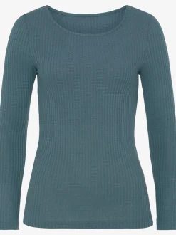 LASCANA T-Shirts<T-shirt manches longues basique de qualité