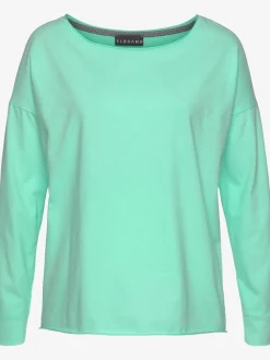 Elbsand T-Shirts<T-shirt manches longues large encolure ronde