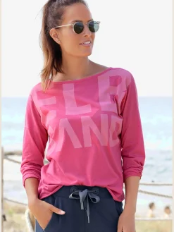 Elbsand T-Shirts<T-shirt manches longues large encolure