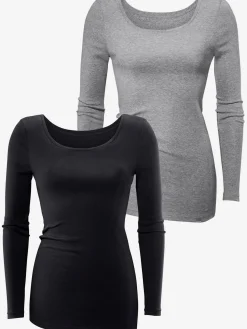 Bench. T-Shirts<T-shirt manches longues matière côtelée de qualité