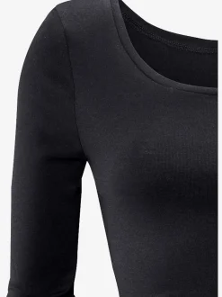 Bench. T-Shirts<T-shirt manches longues matière côtelée de qualité