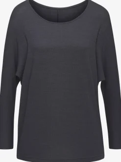 LASCANA T-Shirts<T-shirt manches longues manches chauve-souris pour un look décontracté