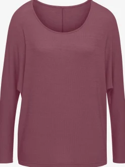 LASCANA T-Shirts<T-shirt manches longues manches chauve-souris pour un look décontracté