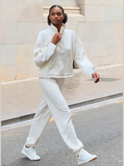 Copenhagen Studios T-Shirts<T-shirt manches longues pull détente à col montant camionneur