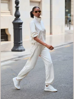 Copenhagen Studios T-Shirts<T-shirt manches longues pull détente à col montant camionneur