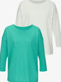 Vivance T-Shirts<T-shirt manches longues repassage superflu