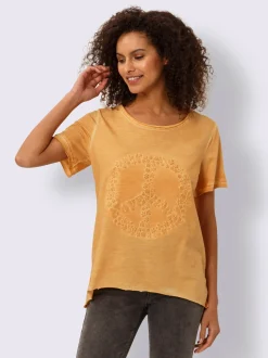 Linea Tesini T-Shirts<T-shirt motif gaufré tendance devant