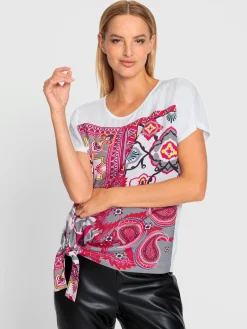 Rick Cardona Chemisiers<T-shirt motif imprimé devant