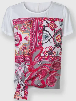 Rick Cardona Chemisiers<T-shirt motif imprimé devant