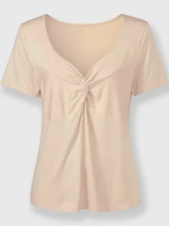 Ashley Brooke T-Shirts<T-shirt nœuds décoratifs à l'encolure